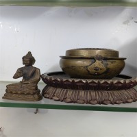 清代銅器  銅香爐  花瓶  茶盤收購價格